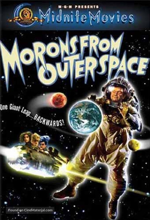 Morons from Outer Space - DVD movie cover