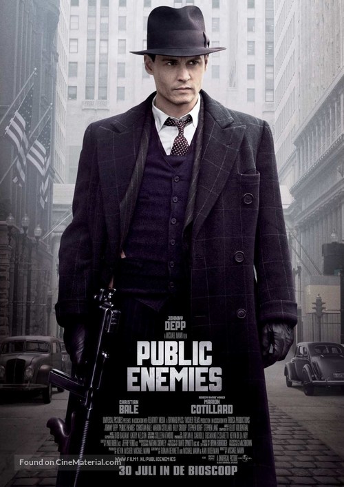 Public Enemies - Dutch Movie Poster
