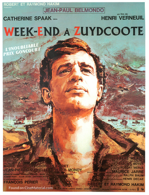 Week-end &agrave; Zuydcoote - French Movie Poster