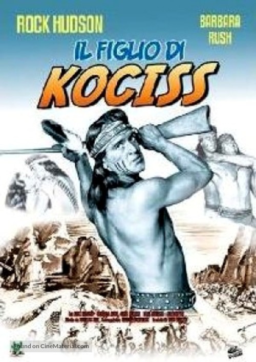 Taza, Son of Cochise - Italian DVD movie cover