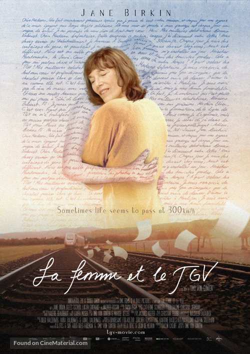 La femme et le TGV - Swiss Movie Poster