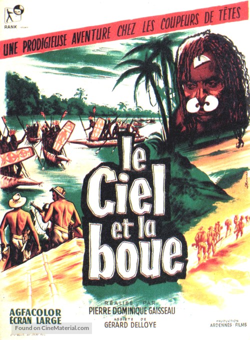 Le ciel et la boue - French Movie Poster