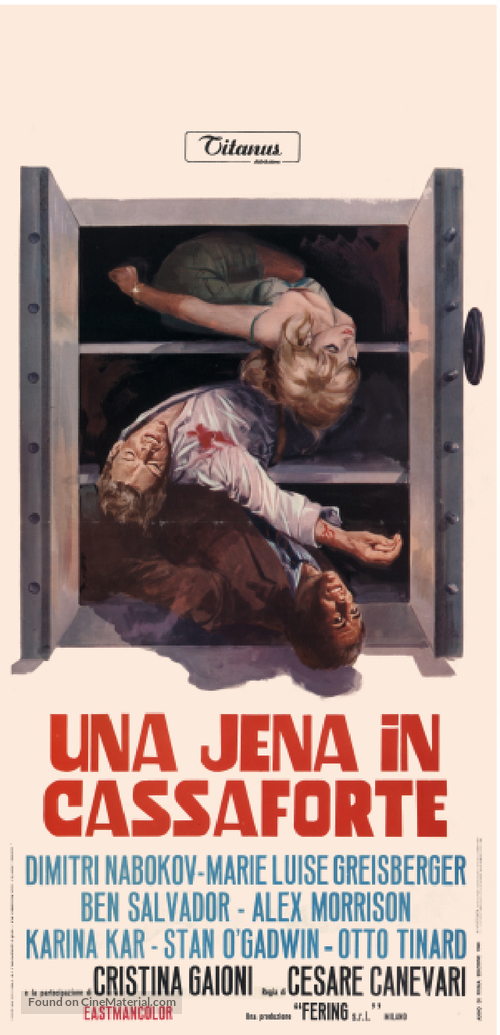 Una iena in cassaforte - Italian Movie Poster