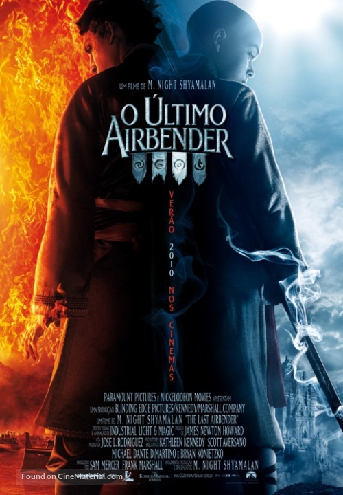 The Last Airbender - Portuguese Movie Poster