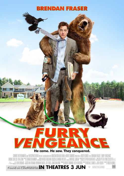 Furry Vengeance - Singaporean Movie Poster