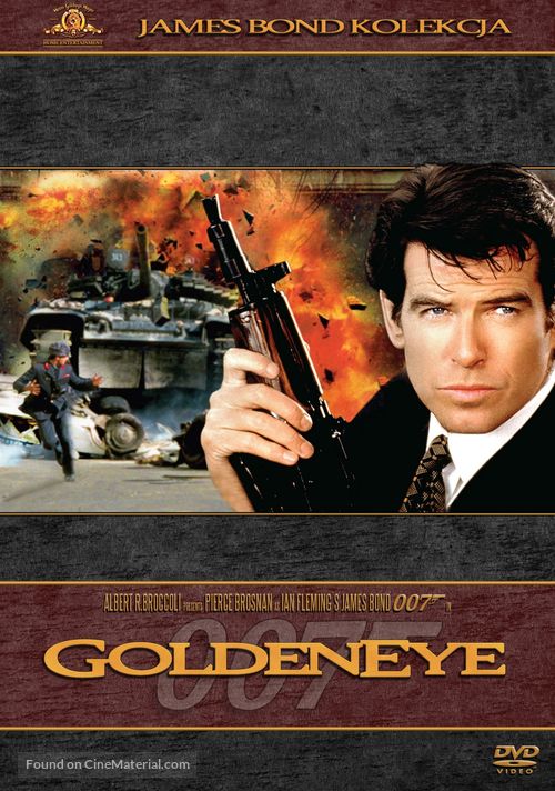 GoldenEye - Polish DVD movie cover