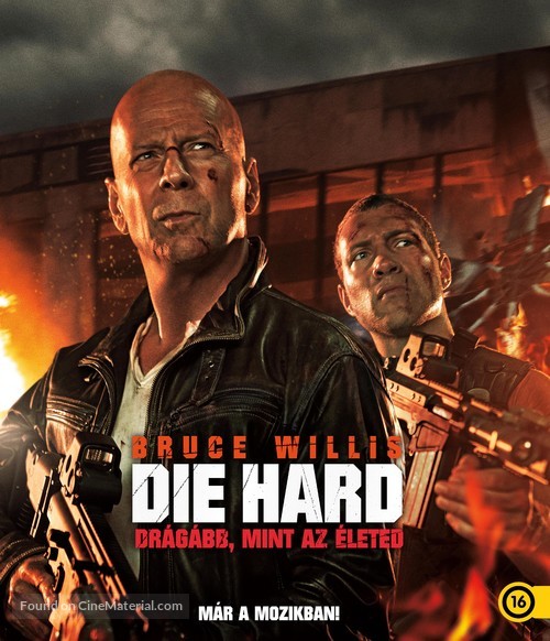 A Good Day to Die Hard - Hungarian Movie Poster