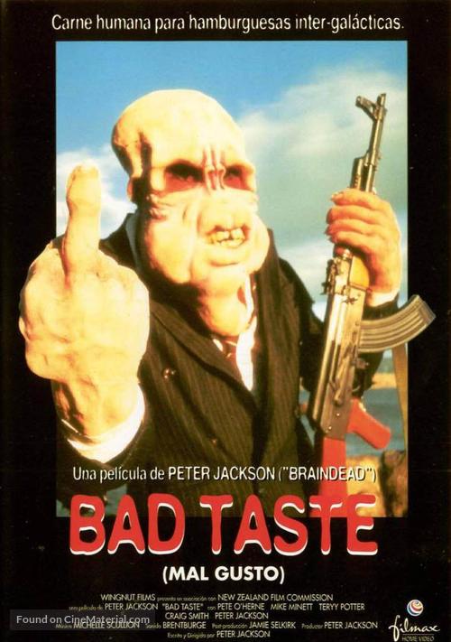 Bad Taste - Spanish Movie Cover