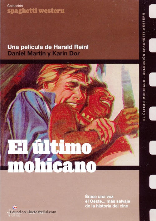 Der letzte Mohikaner - Spanish DVD movie cover