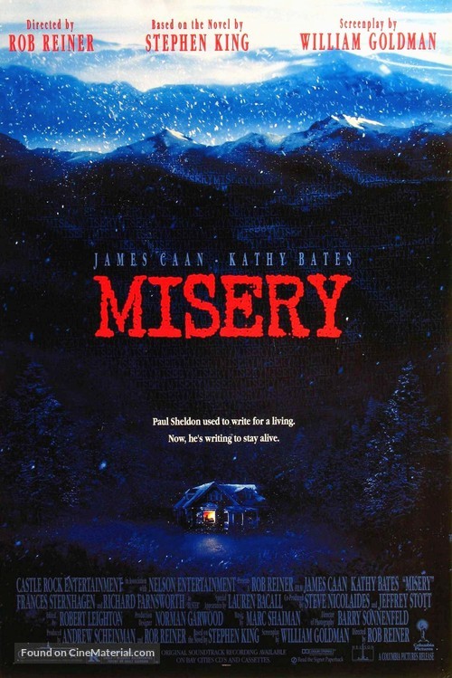 Misery - Movie Poster