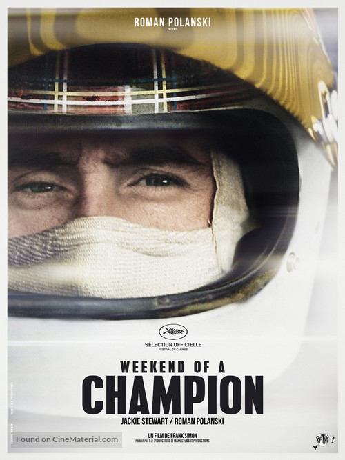 Weekend of a Champion - French Movie Poster