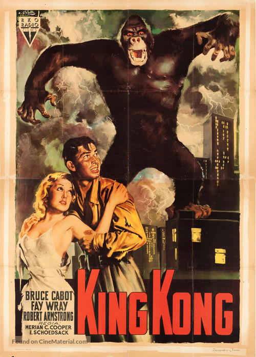 King Kong - Italian Movie Poster