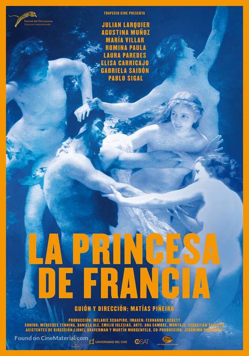 La princesa de Francia - Argentinian Movie Poster