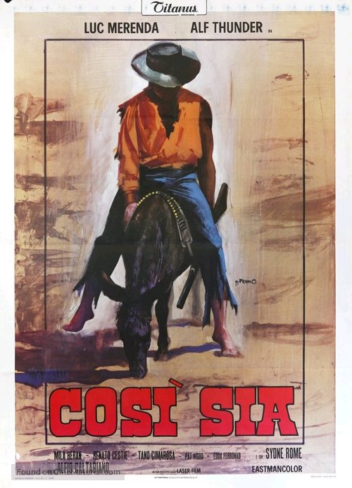 Cos&igrave; sia - Italian Movie Poster