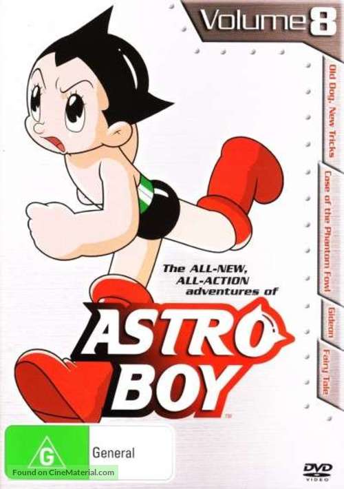 &quot;Astro Boy tetsuwan atomu&quot; - Australian DVD movie cover