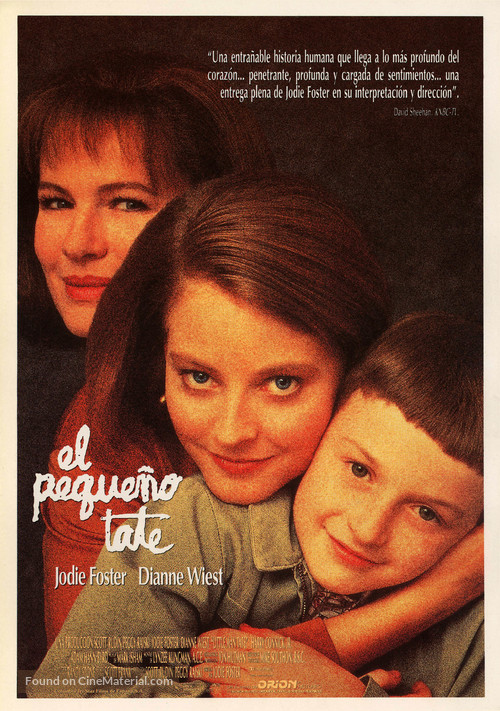 Little Man Tate - Spanish Movie Poster