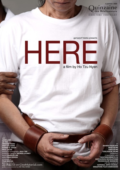 Here - Singaporean Movie Poster