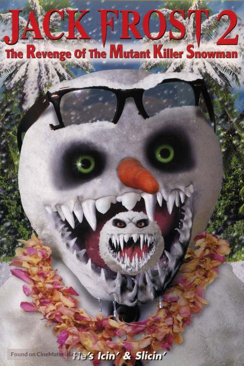 Jack Frost 2: Revenge of the Mutant Killer Snowman - DVD movie cover