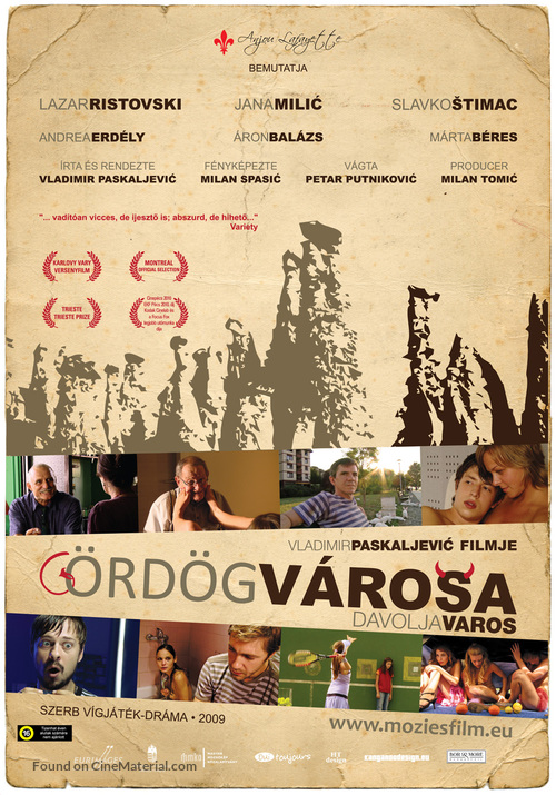 Djavolja varos - Hungarian Movie Poster