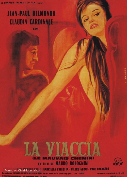 La viaccia - French Movie Poster