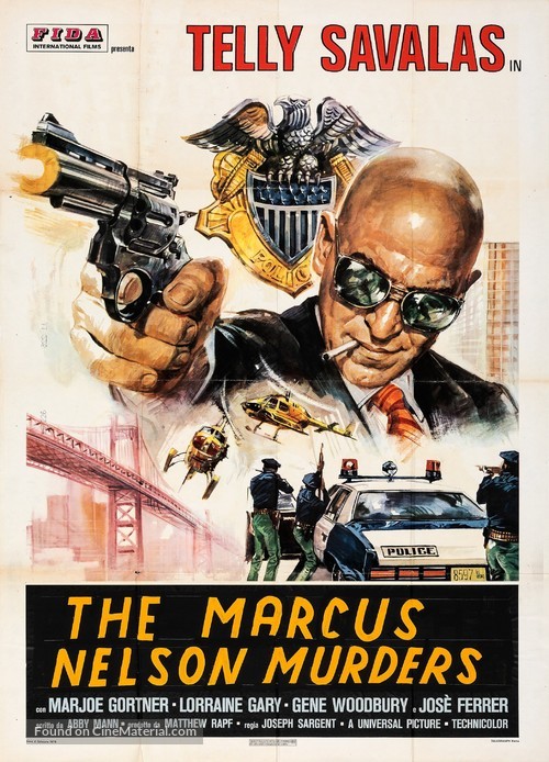 The Marcus-Nelson Murders - Italian Movie Poster