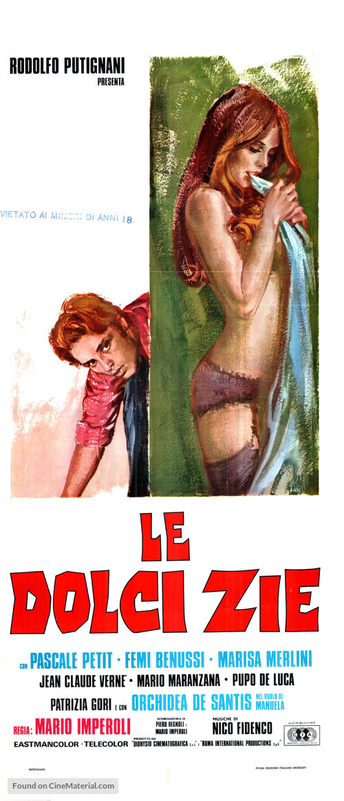 Le dolci zie - Italian Movie Poster