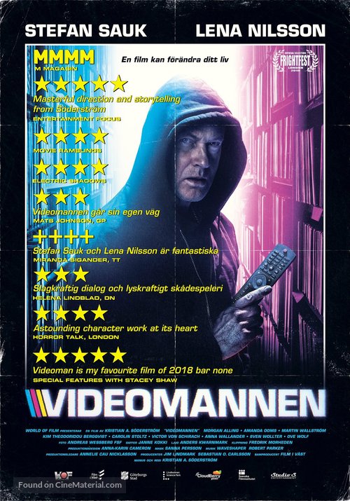 Videomannen - Swedish Movie Poster