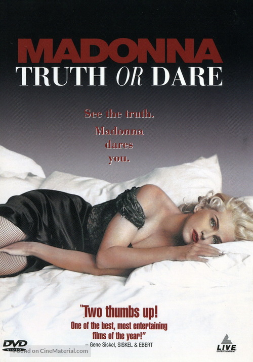 Madonna: Truth or Dare - DVD movie cover