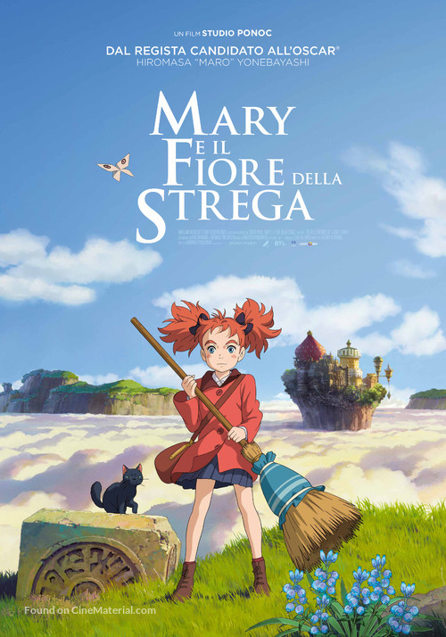 Meari to majo no hana - Italian Movie Poster