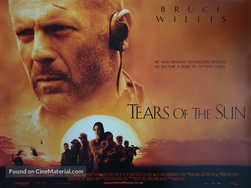Tears of the Sun - British Movie Poster