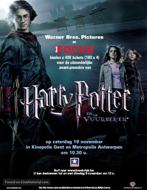 Harry Potter and the Goblet of Fire - Dutch Movie Poster