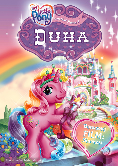 My Little Pony: The Runaway Rainbow - Czech DVD movie cover