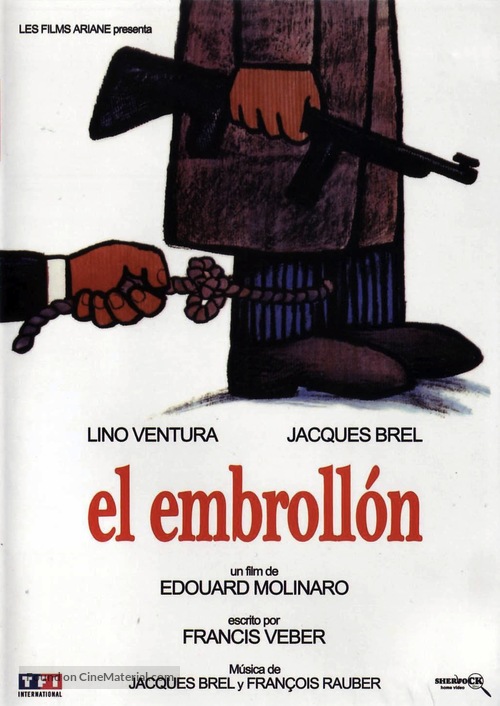 L&#039;emmerdeur - Spanish DVD movie cover