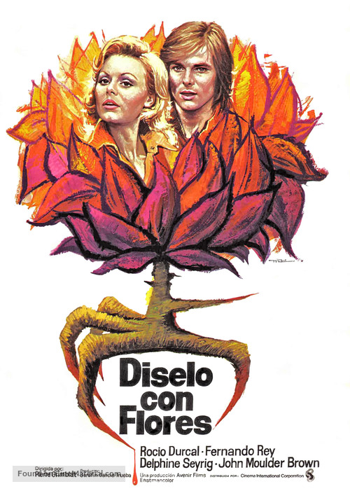Dites-le avec des fleurs - Spanish Movie Poster
