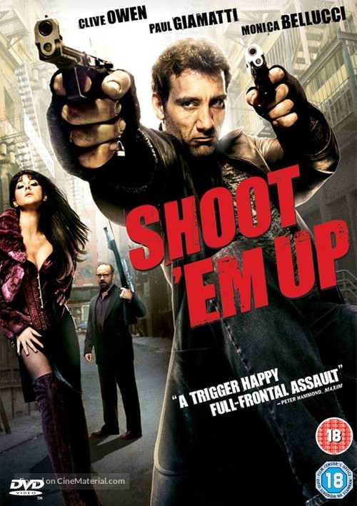 Shoot &#039;Em Up - British Movie Cover