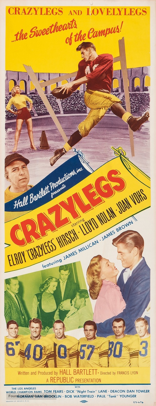 Crazylegs - Movie Poster