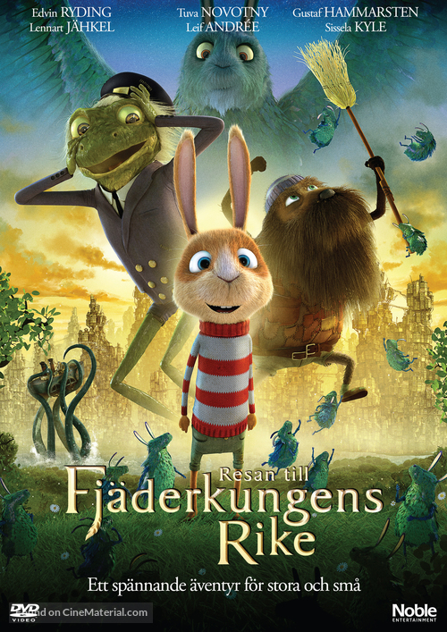 Resan till Fj&auml;derkungens Rike - Swedish DVD movie cover