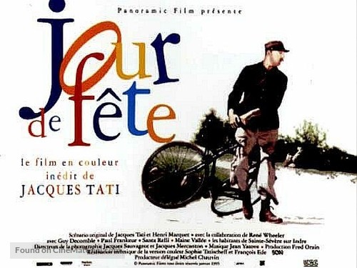 Jour de f&ecirc;te - French Movie Poster