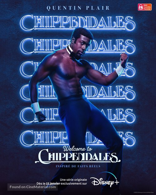 Welcome to Chippendales - French Movie Poster