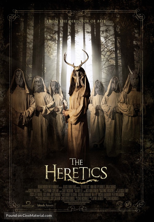 The Heretics - Canadian Movie Poster