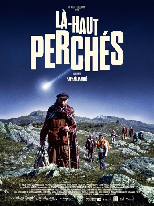 L&agrave;-haut perch&eacute;s - French Movie Poster