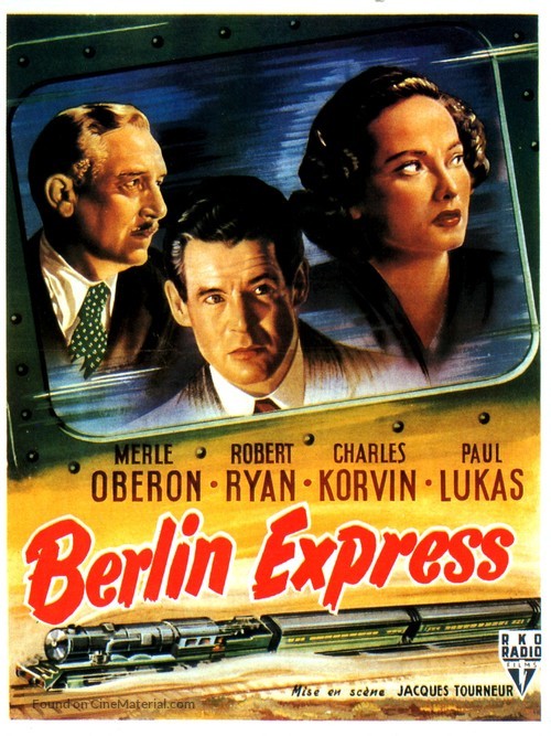 Berlin Express - French Movie Poster