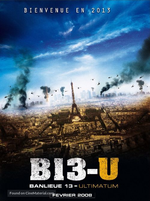 Banlieue 13 - Ultimatum - French Movie Poster