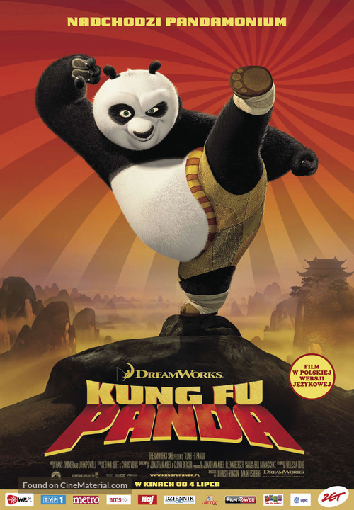 Kung Fu Panda - Polish Movie Poster