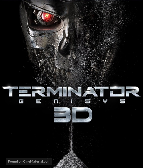 Terminator Genisys - Blu-Ray movie cover