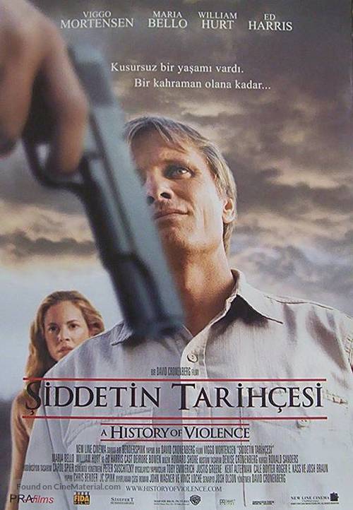 A History of Violence - Turkish Movie Poster