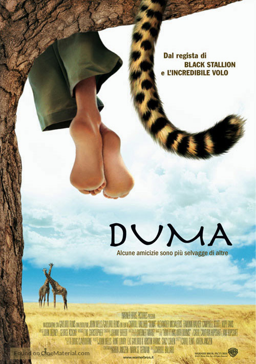 Duma - Italian Movie Poster