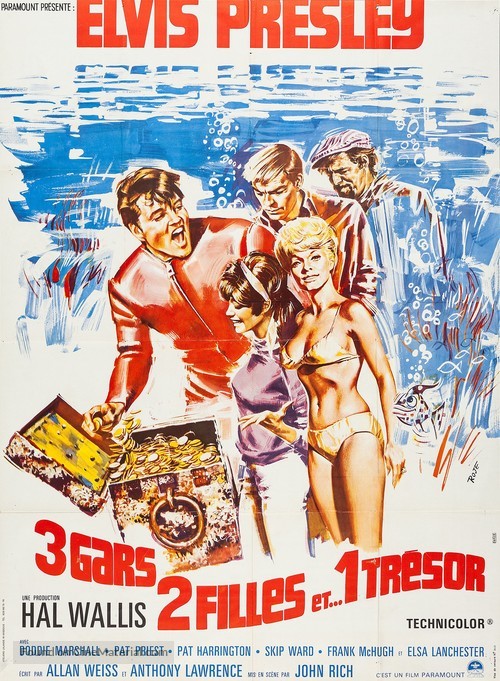 Easy Come, Easy Go - French Movie Poster