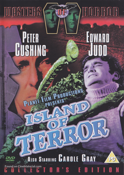 Island of Terror - British DVD movie cover