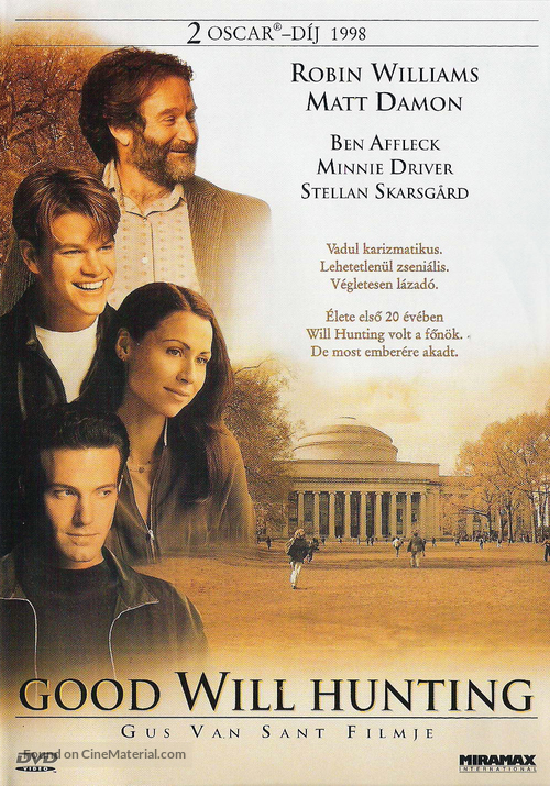 Good Will Hunting - Hungarian Movie Cover